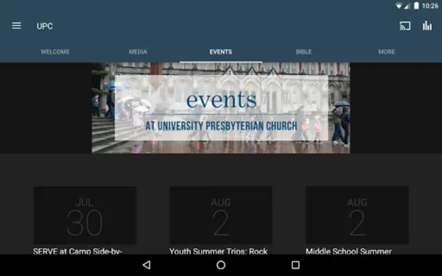 UPC android App screenshot 3